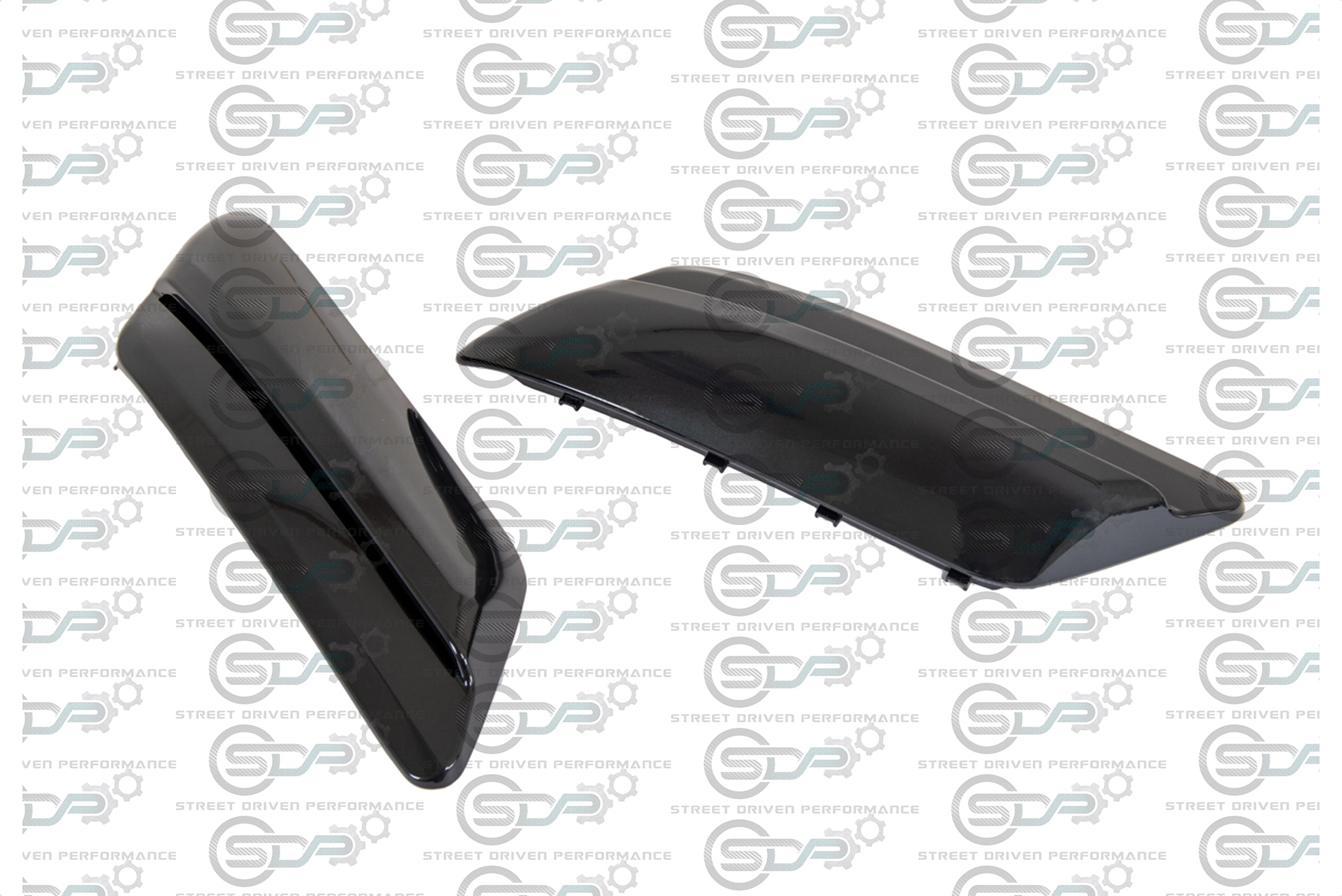 2014-2017 C7 Corvette - Carbon Flash "ZR1 Style Conversion" Side Fender Vents (Pair)